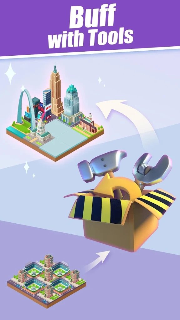 合并城市2048截图