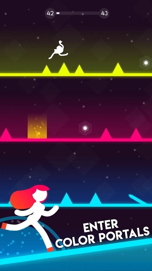 颜色跑酷截图