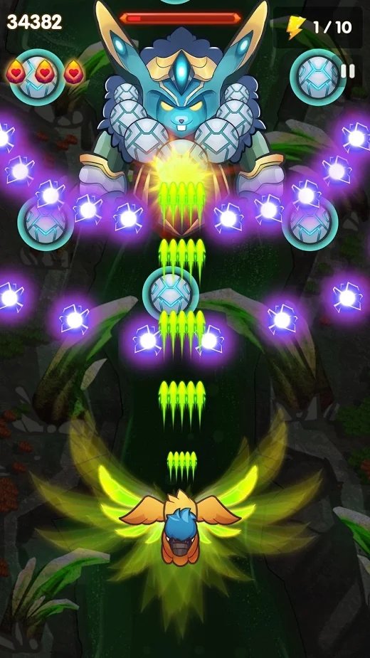 天空之冠：怪物弹幕射击截图