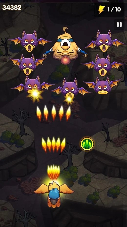 天空之冠：怪物弹幕射击截图