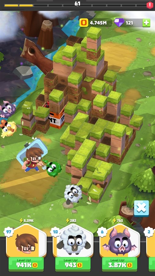 放置类采矿截图