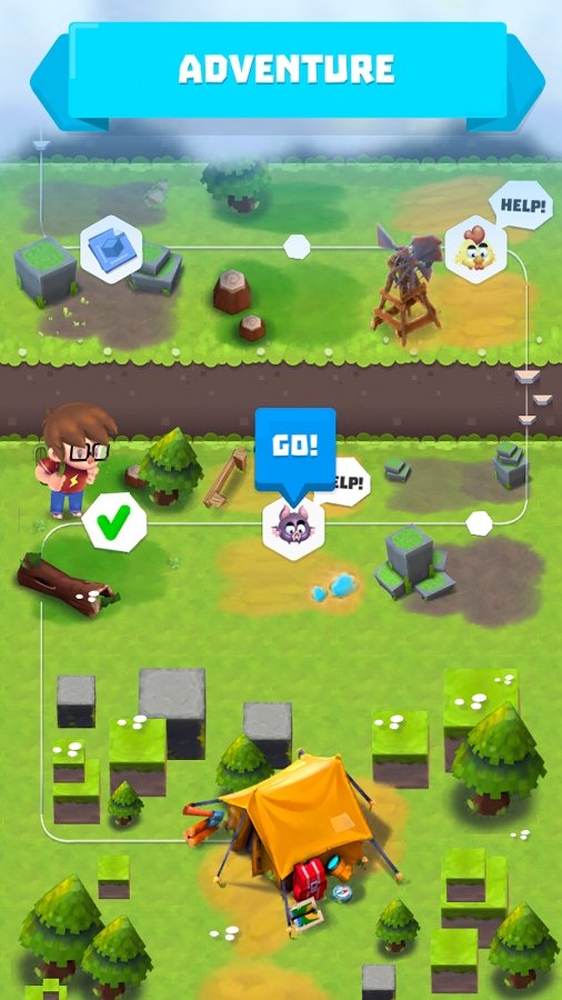 放置类采矿截图