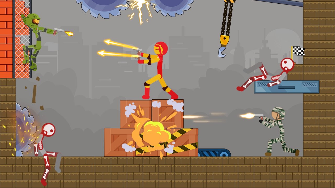 棍子毁灭-布娃娃战士之战截图