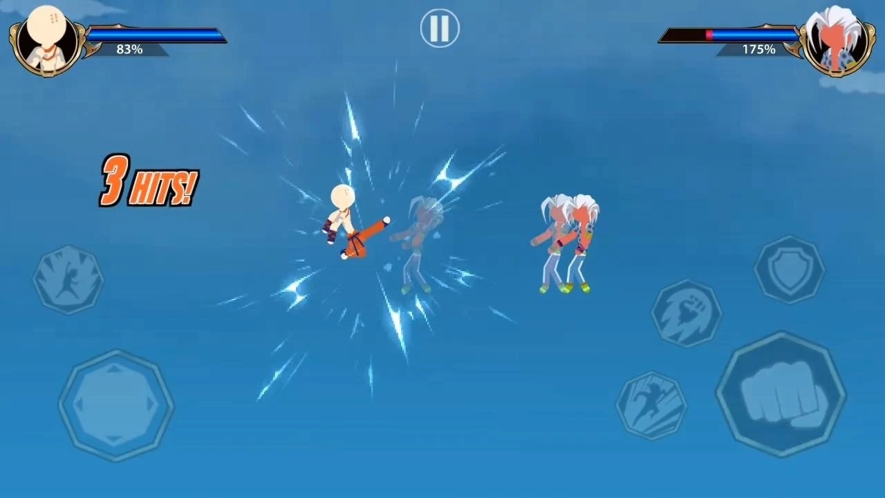 火柴人格斗大战截图