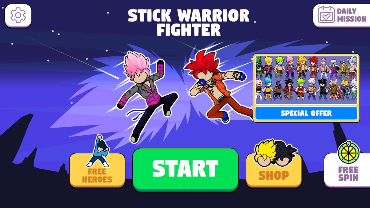 火柴人斗士截图