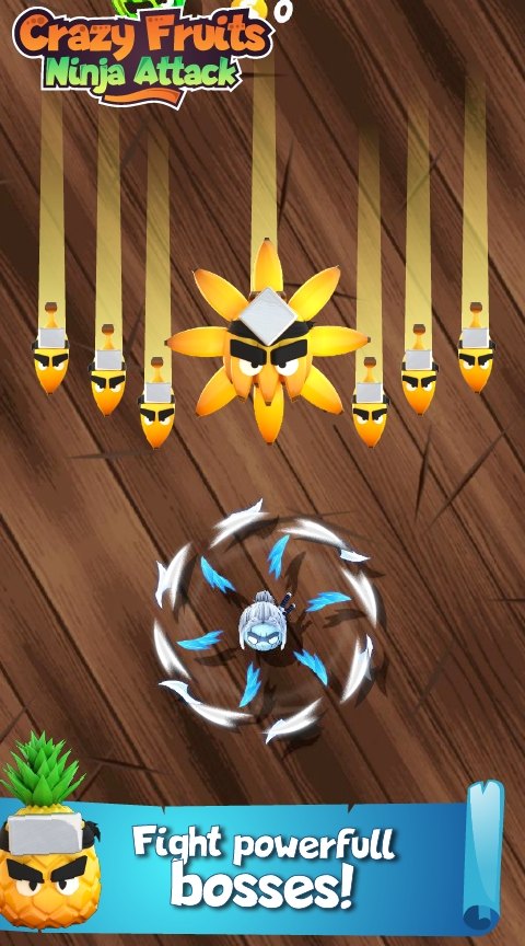 火辣水果-忍者攻击截图
