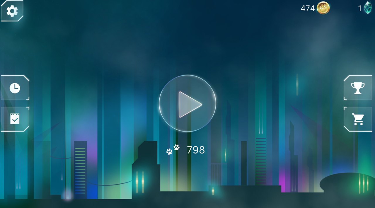 赛博猫：太空赛跑者截图