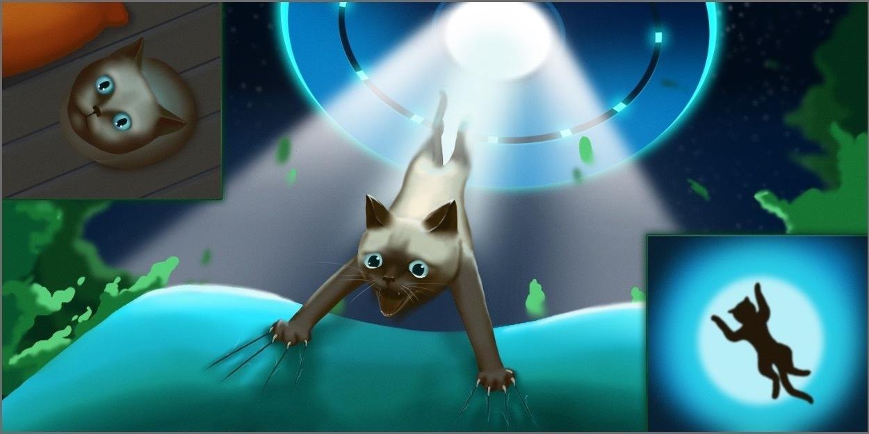 赛博猫：太空赛跑者截图