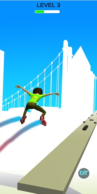 滚轴天车：滑冰截图