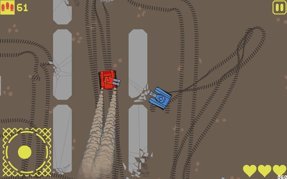 坦克侧翼！截图