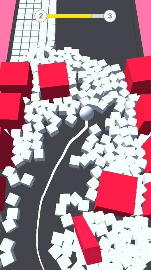 彩色球撞击截图