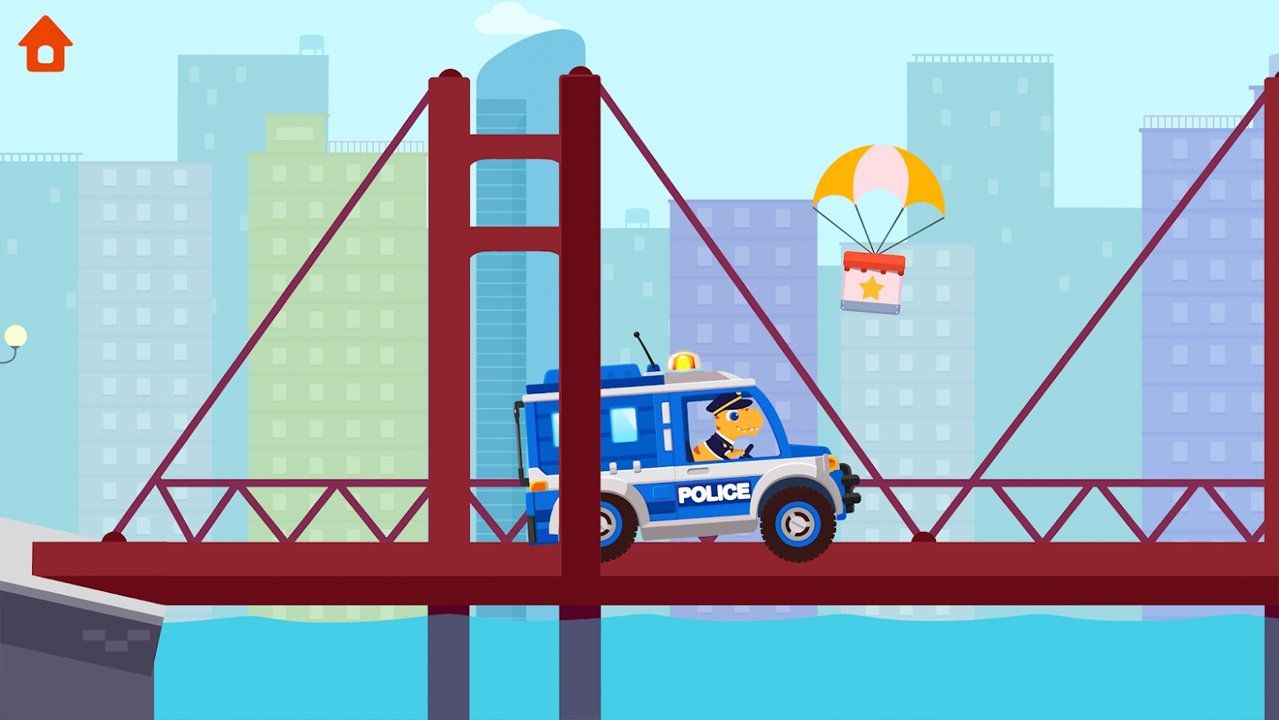 恐龙警车截图