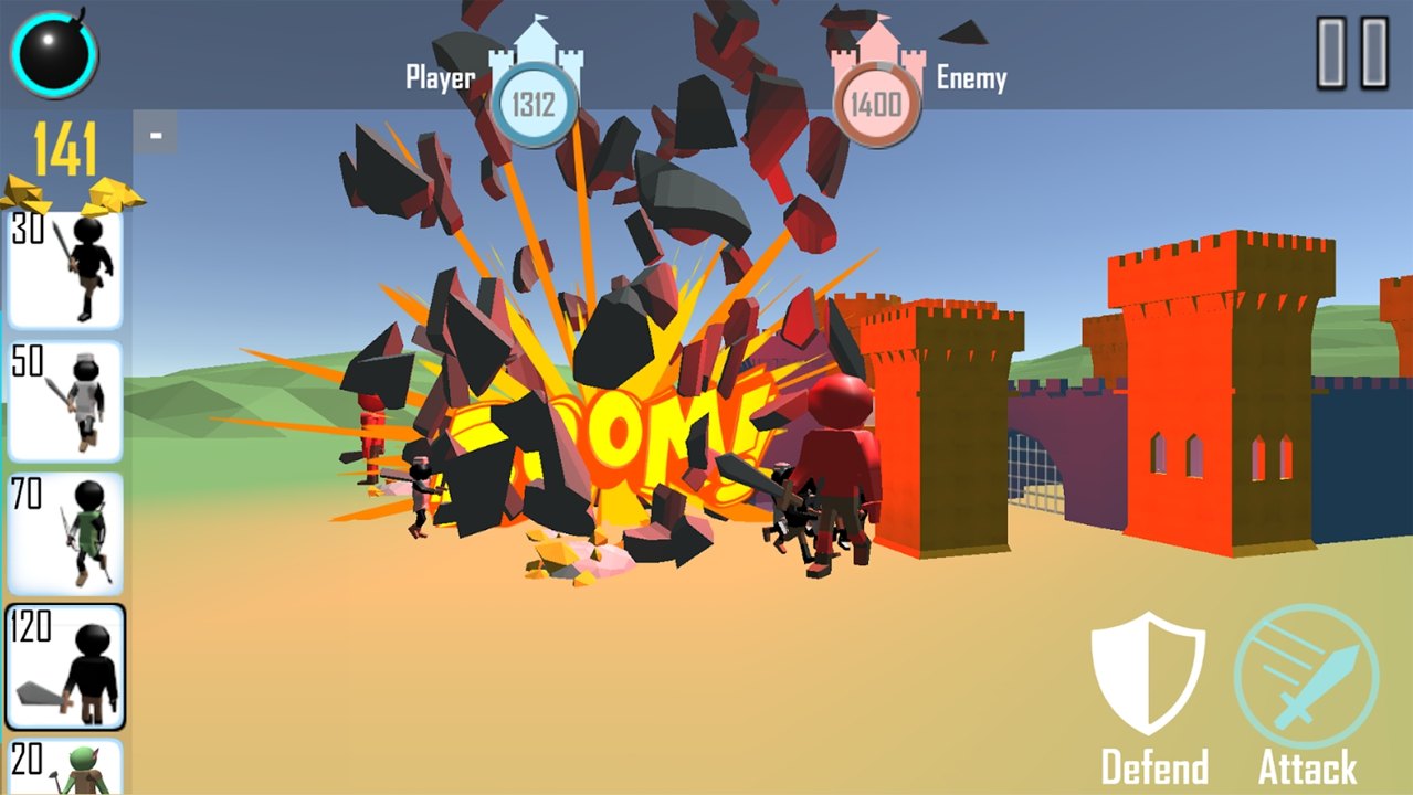 火柴人：传统战争截图