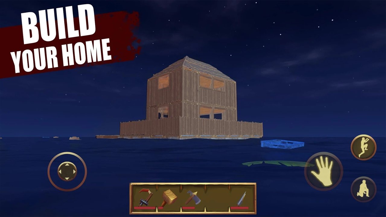 筏上的最后一天：海洋生存截图