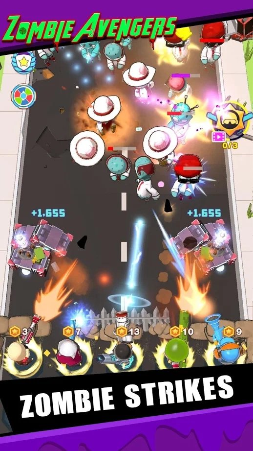 僵尸复仇者截图