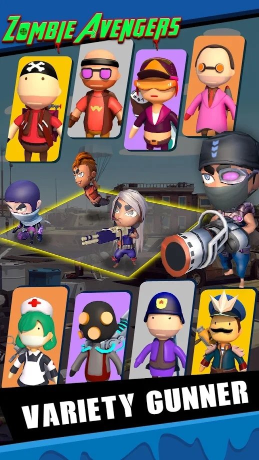 僵尸复仇者截图