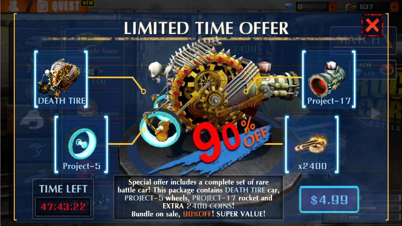 死亡赛车：足球截图