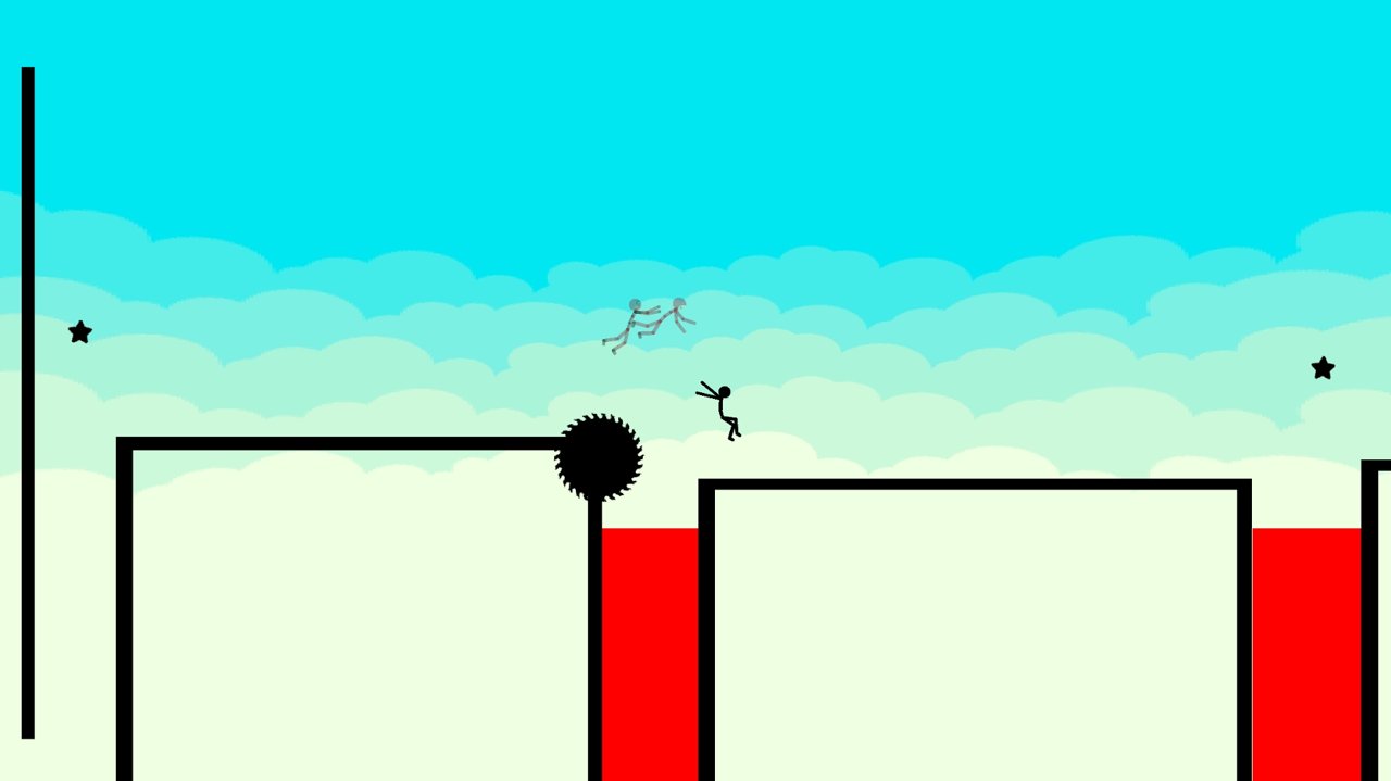 火柴人跑酷平台截图