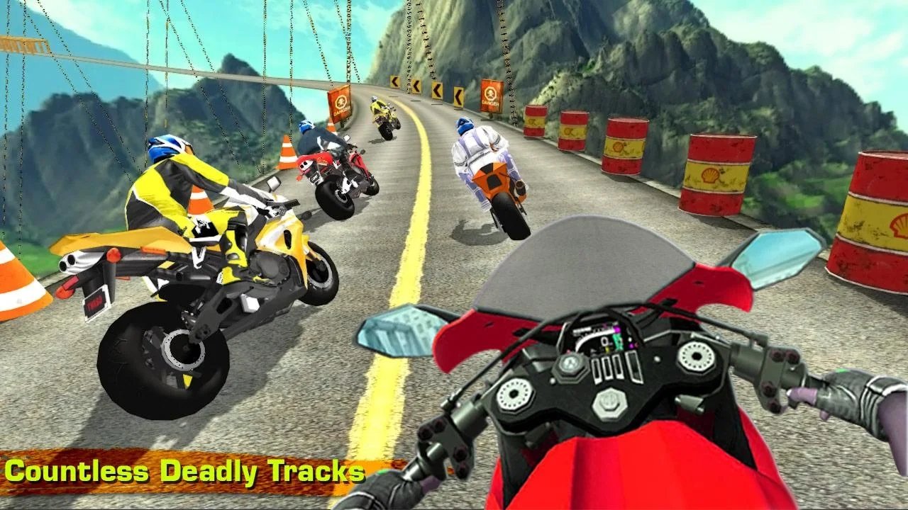 摩托车高速大赛截图