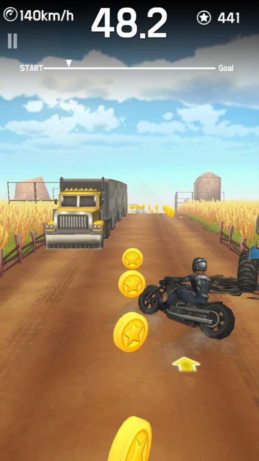 摩托车跑酷截图