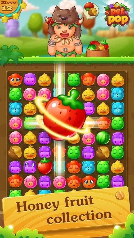 宠物拼图：匹配3截图