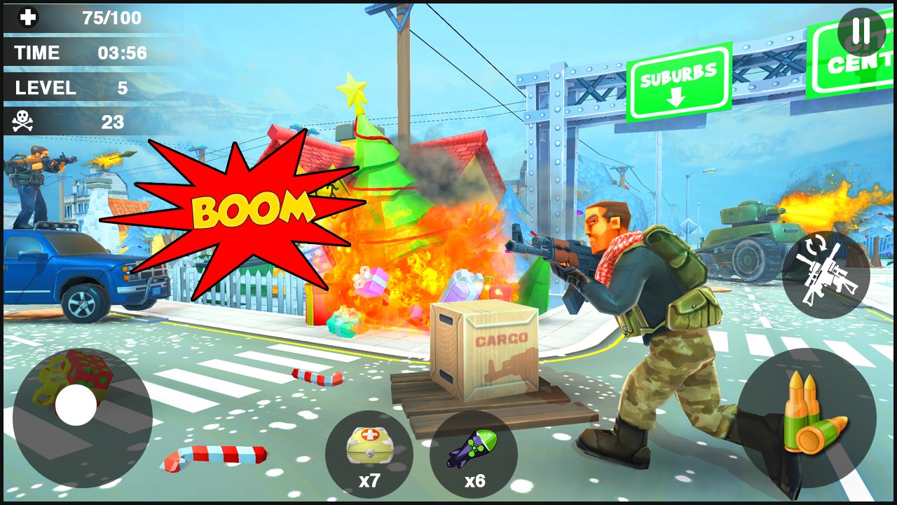 创意之战：射击毁灭战场截图