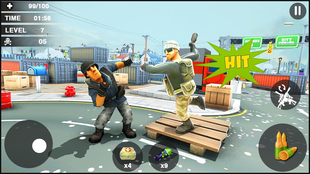 创意之战：射击毁灭战场截图