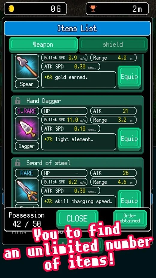 像素地牢英雄截图