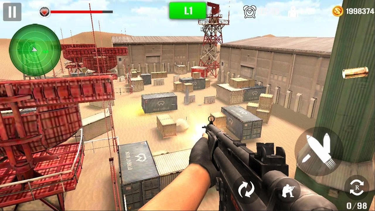 山射击狙击手截图