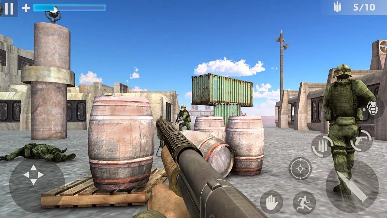 陆军反恐打击截图