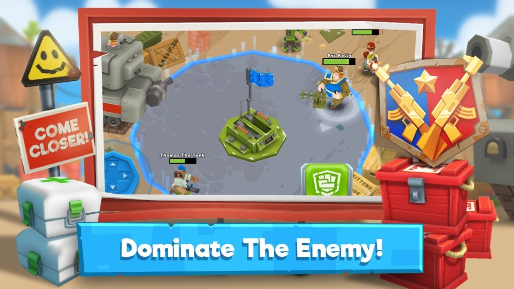 爆炸地：团队战斗截图