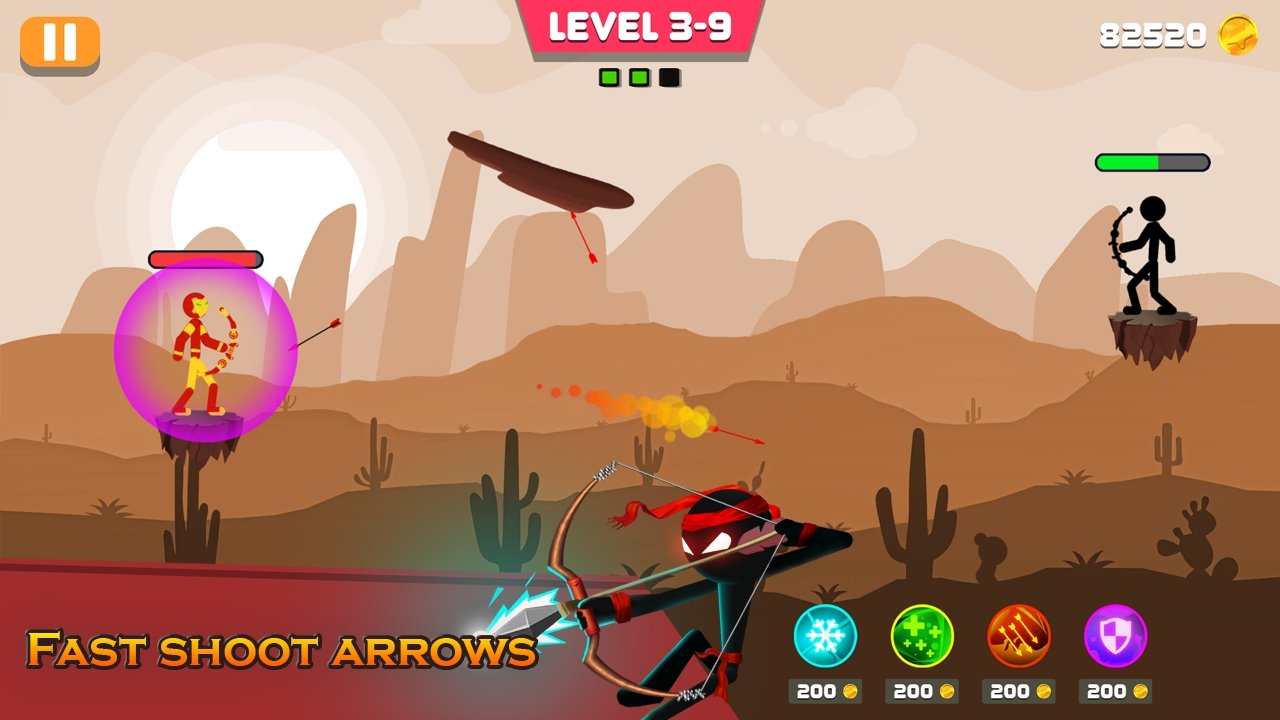 弓箭手火柴人截图
