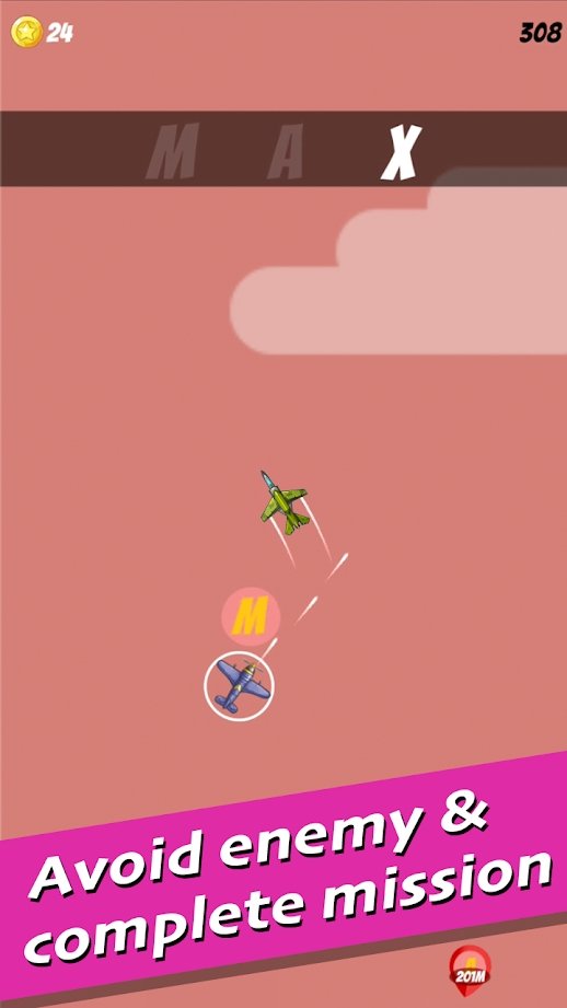 飞机撞了！截图