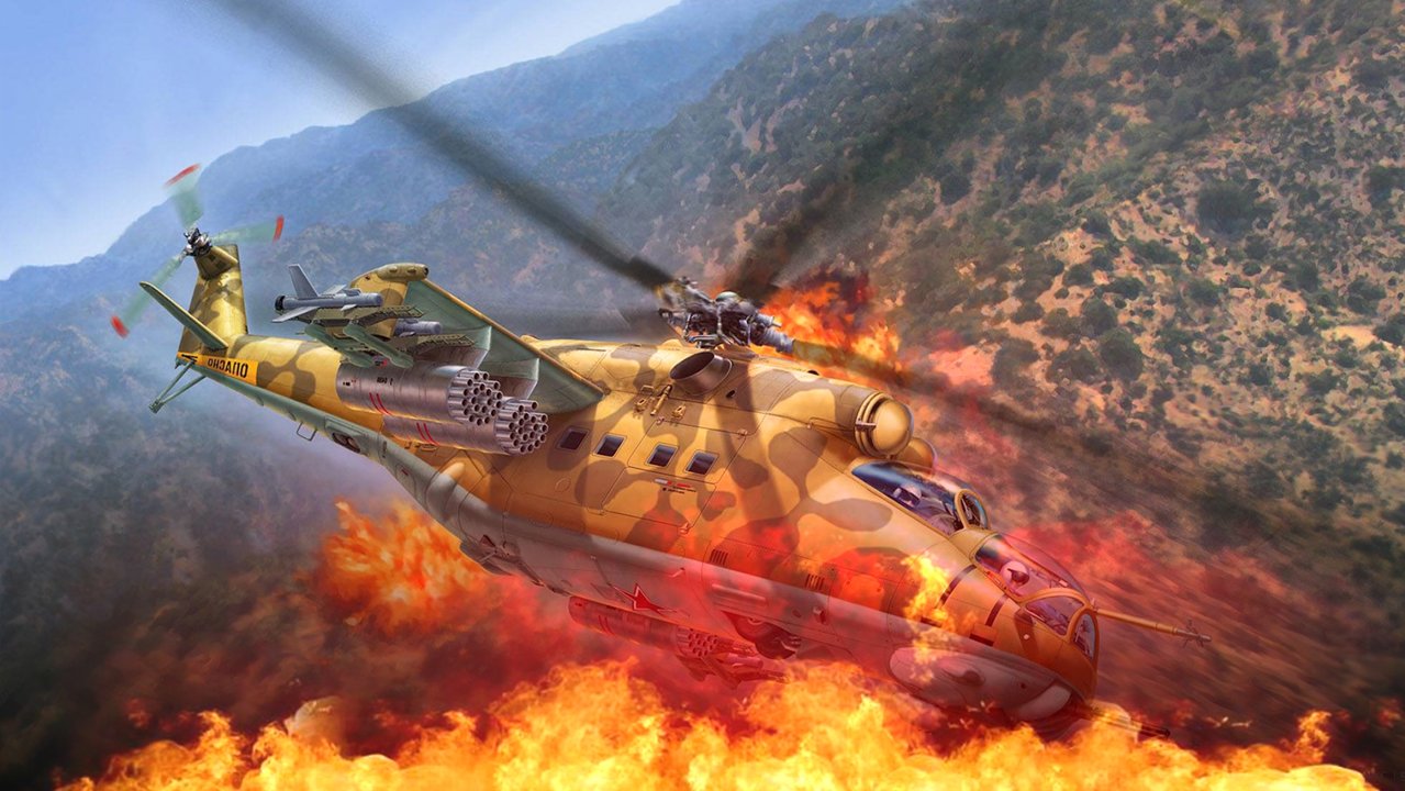 武装直升机打击战截图