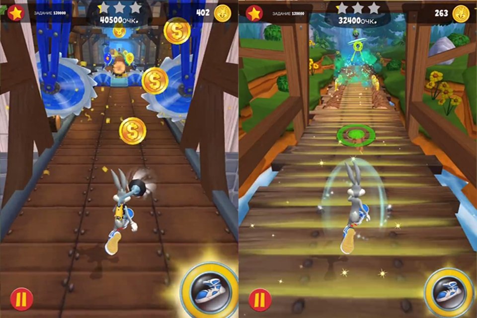 鲁尼：兔子跑酷截图