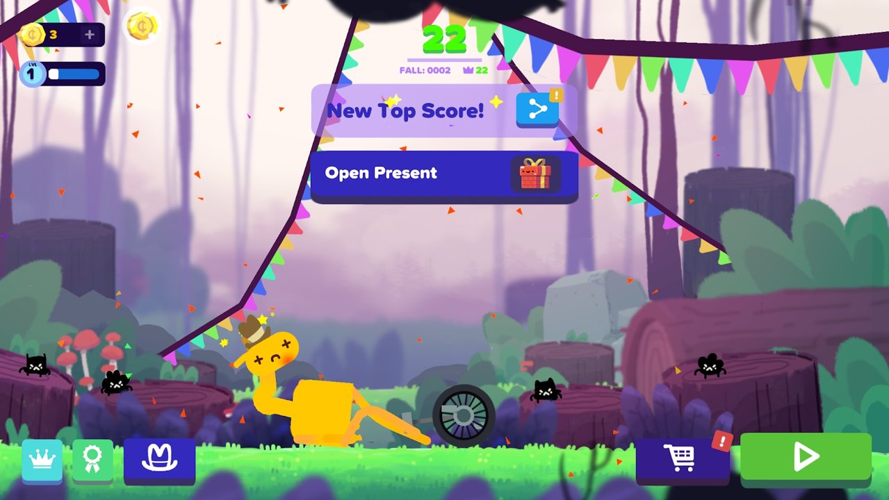 独轮车长颈鹿截图