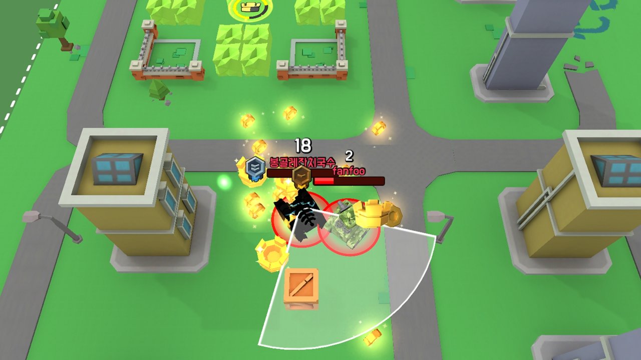 超级坦克坠毁截图