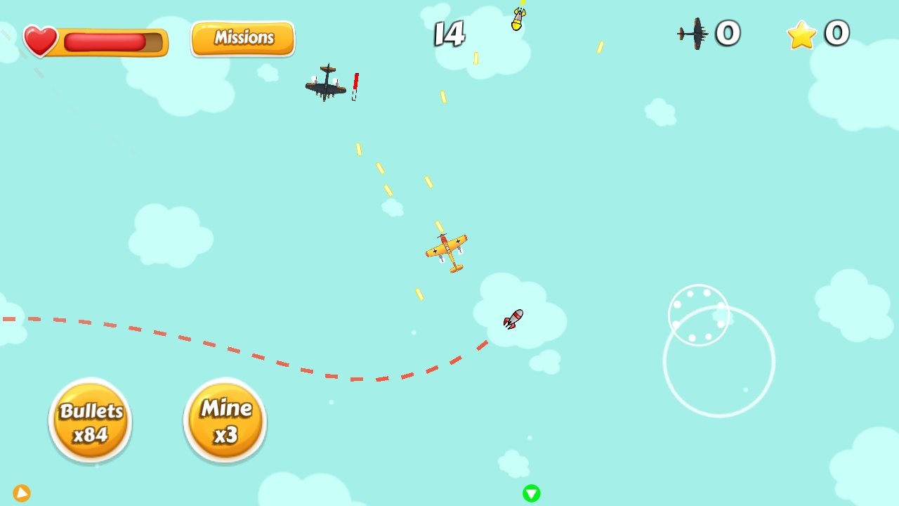 Airush：导弹战机袭击和逃生截图