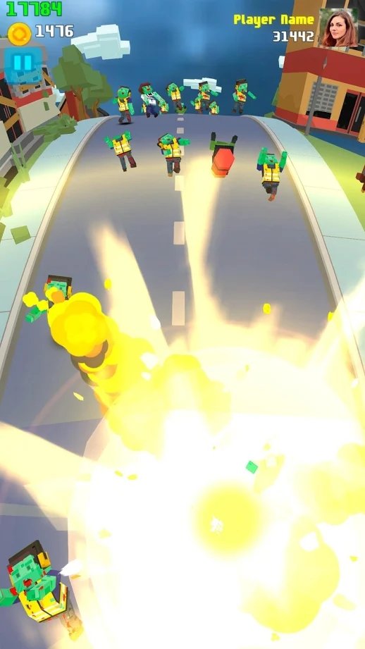 僵尸奔跑和枪截图