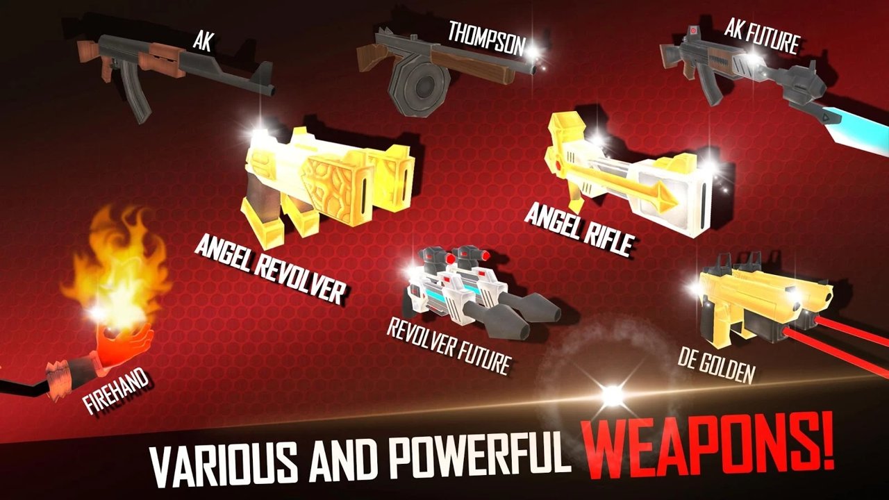 狙击手射手火柴人3愤怒：枪射击截图