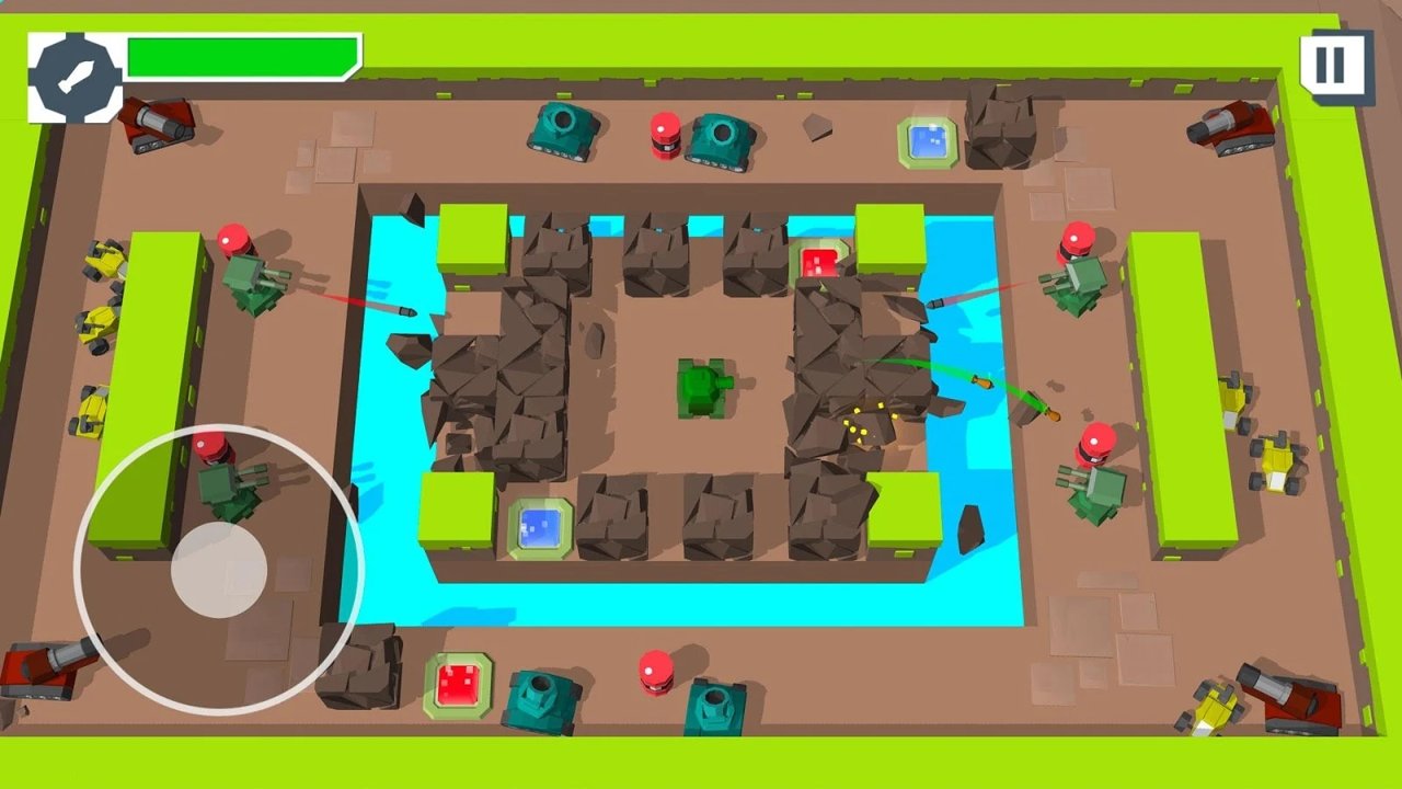 火柴人坦克截图