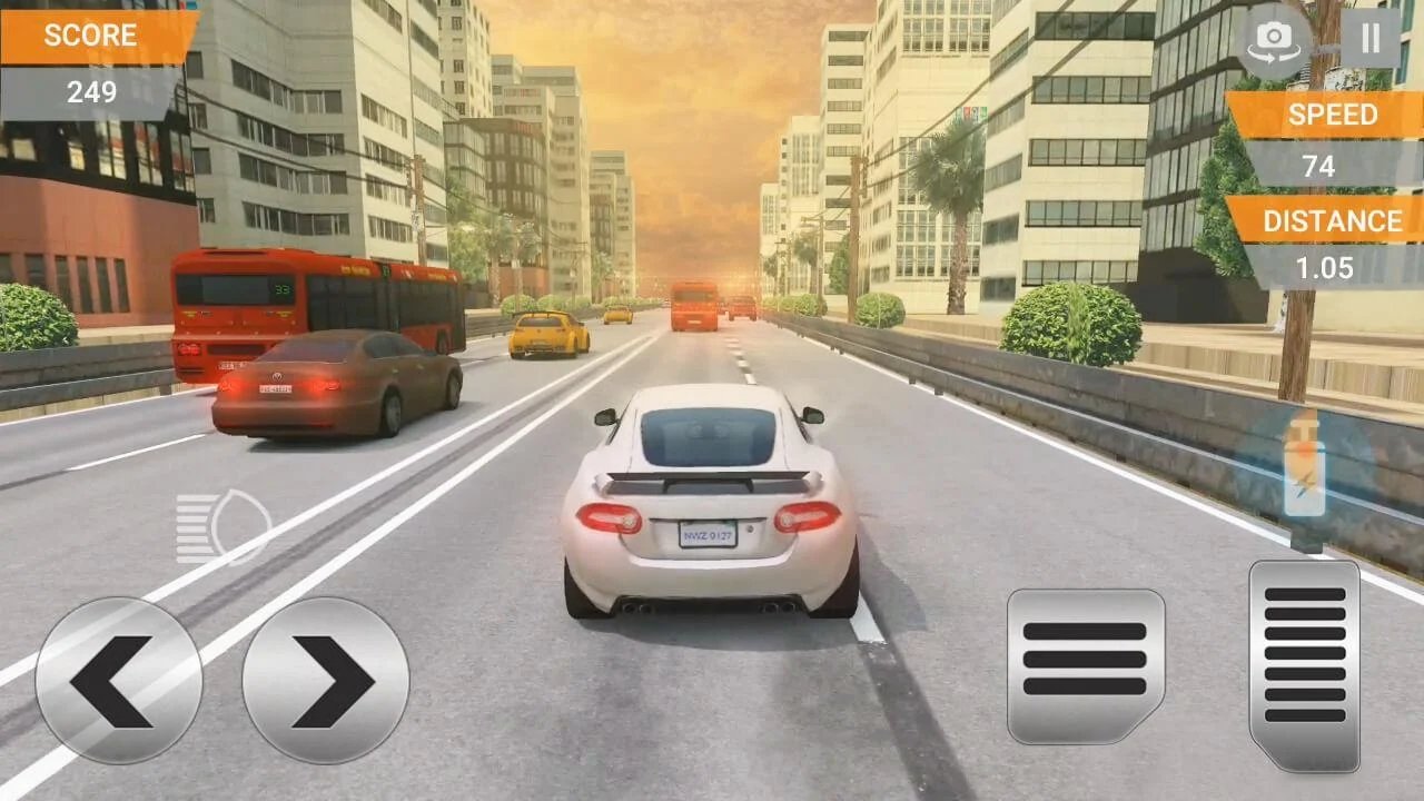 公路交通赛车：极限模拟截图