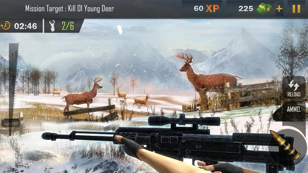 动物狩猎狙击手射击截图