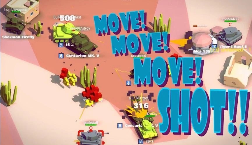 在线坦克战 截图