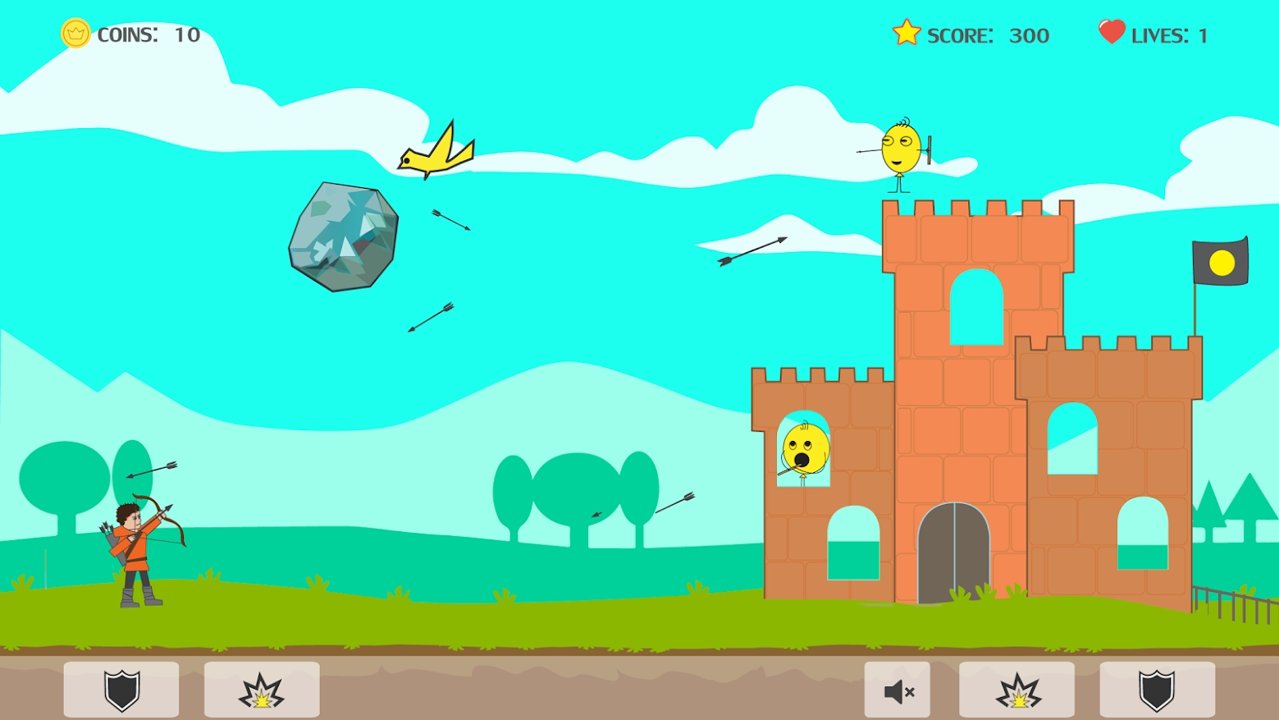 弓箭手战斗 截图