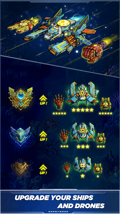 亚特兰蒂斯外星太空射手Atlantis Invaders截图