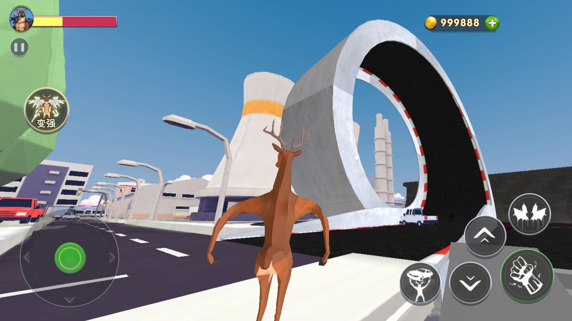 非常搞怪的鹿截图