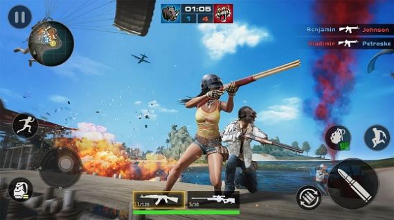 模拟真实吃鸡对决截图