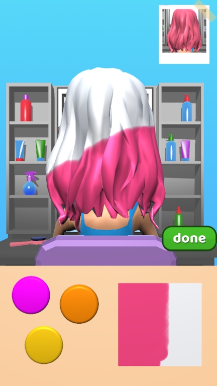 头发搭配挑战截图