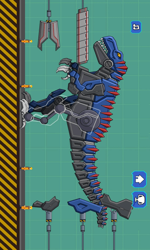 机械恐龙拼装大战截图